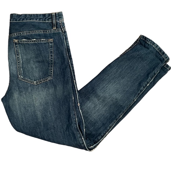 Isabel Marant Etoile High Rise Denim Jeans 38/US 6 - Blue Denim distressed - Picture 1 of 8